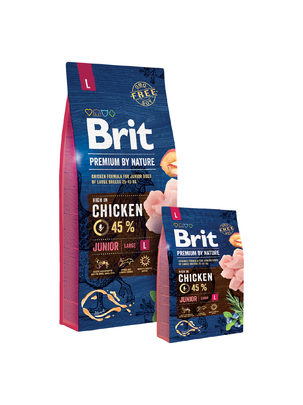 231.png BRIT PREMIUM BY NATURE JUNIOR LARGE - Imagen 1