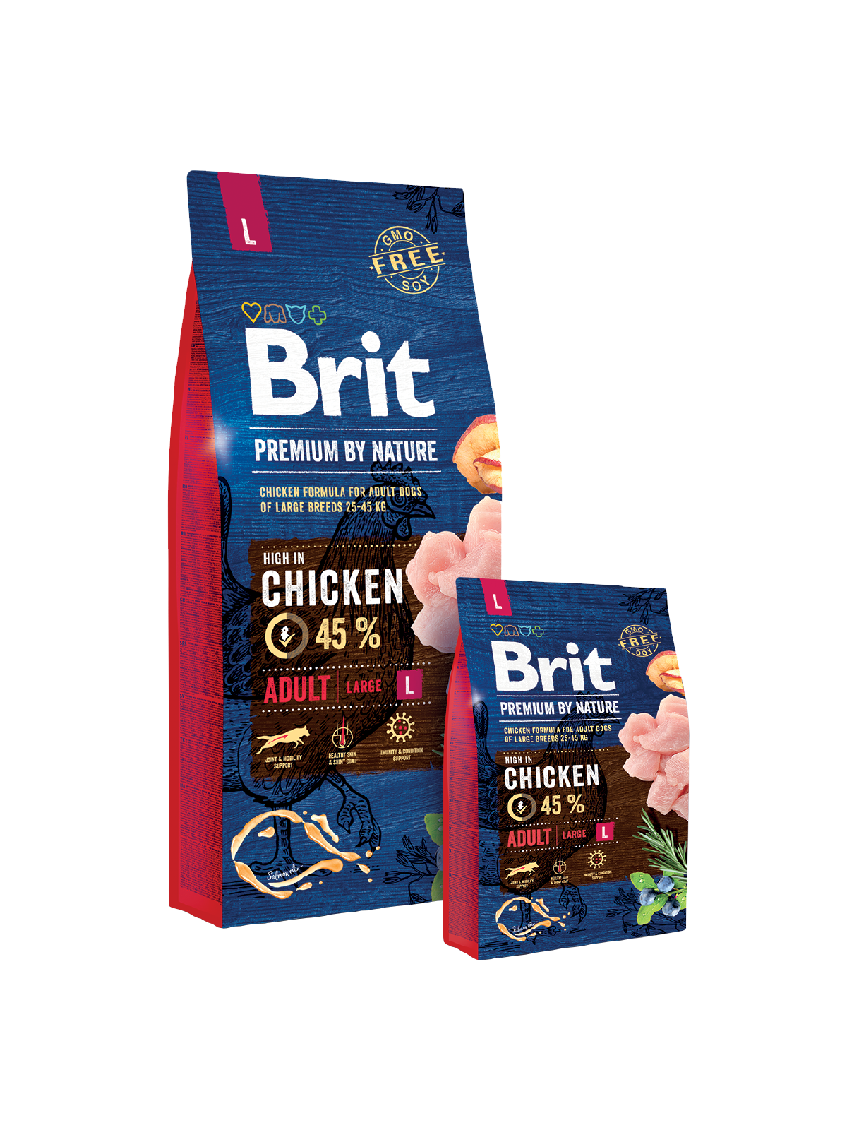 234.png BRIT PREMIUM BY NATURE ADULT LARGE - Imagen 1
