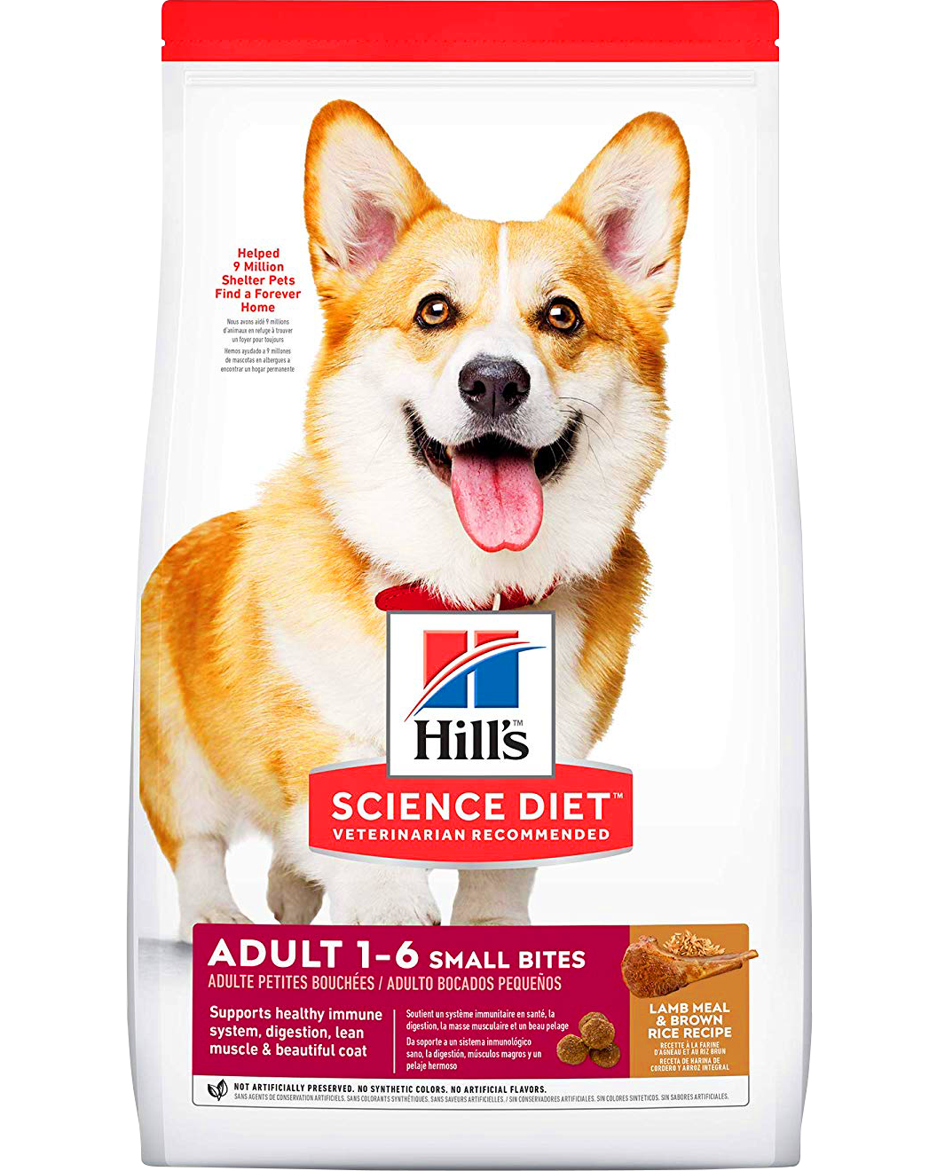 364.png Hills Science Diet Adult Small Bites Cordero y Arroz - Imagen 1