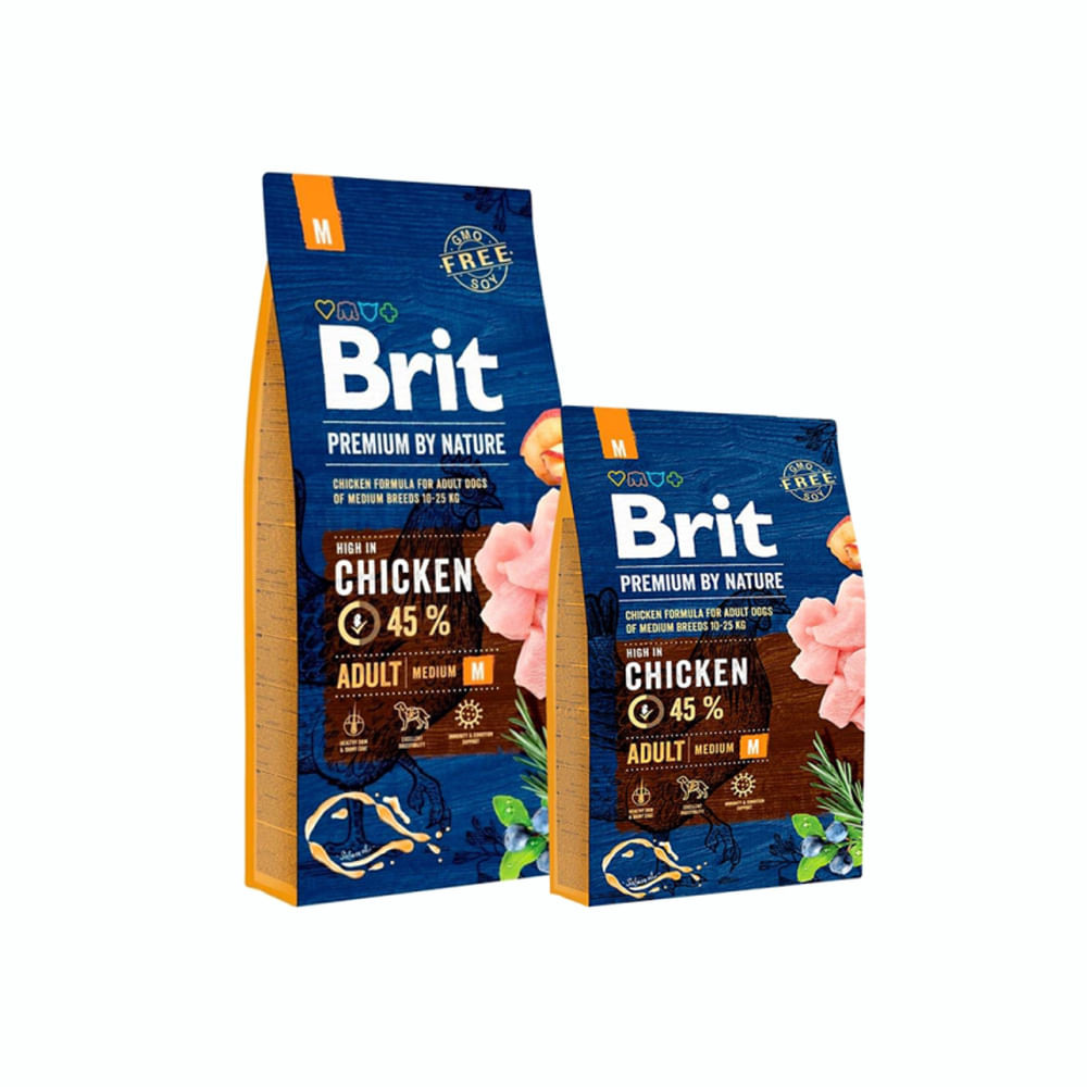 689.jpg BRIT PREMIUM BY NATURE ADULT MEDIUM - Imagen 1