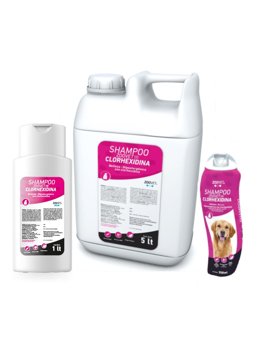 702.jpg SHAMPOO CON CLORHEXIDINA - ZOOVET - Imagen 1