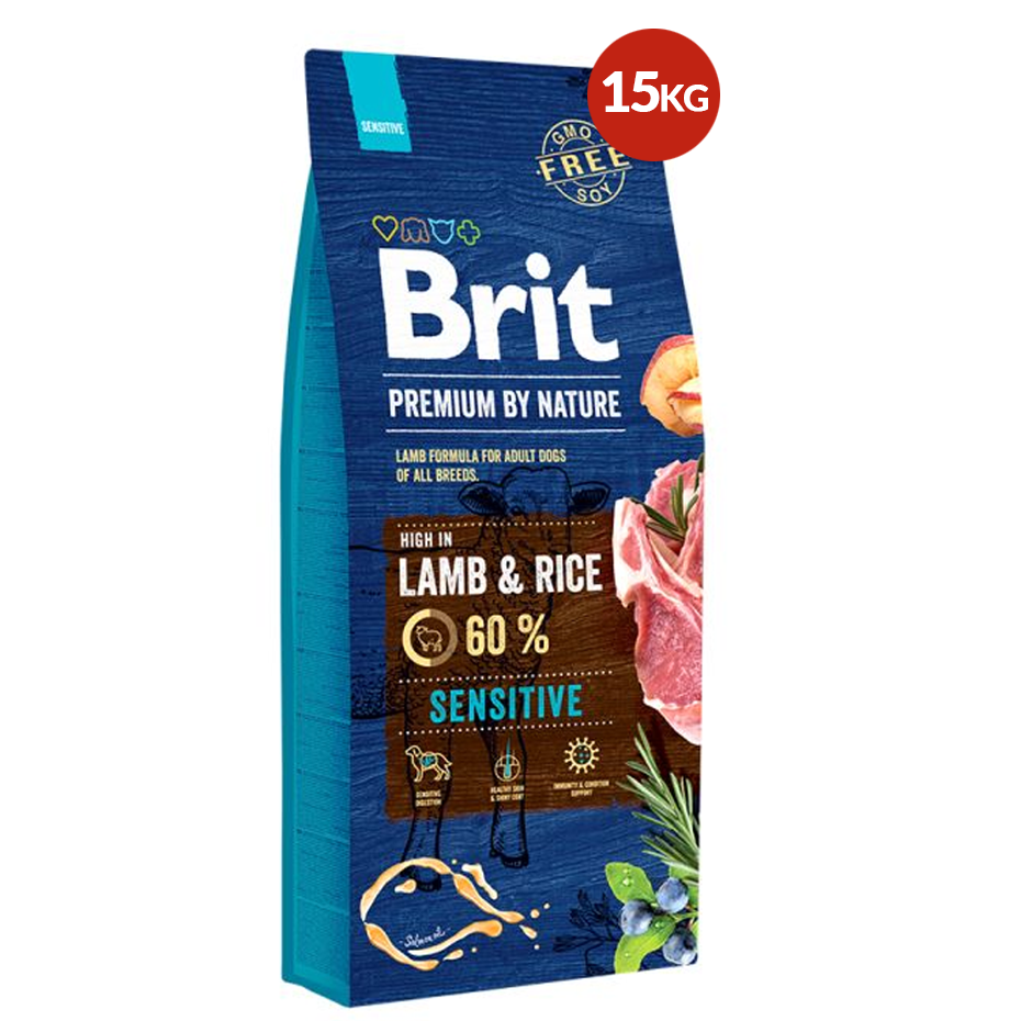 Brit Premium By nature sensitive cordero Brit Premium By nature sensitive cordero - Imagen 1