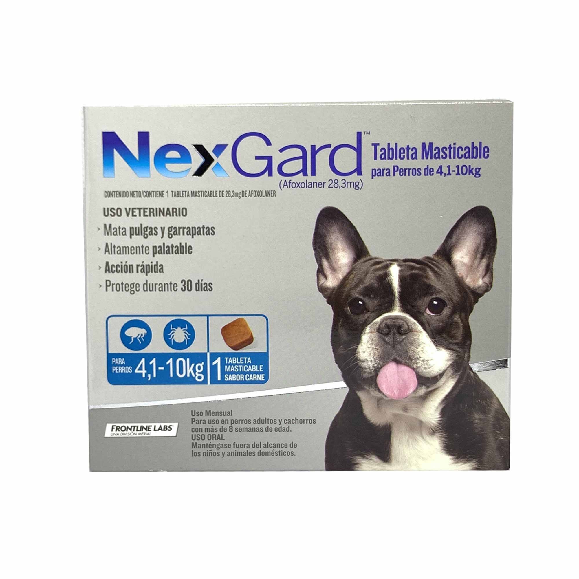 NEXGARD 28.3 MG (4KG – 10KG) NEXGARD 28.3 MG (4KG – 10KG) - Imagen 1