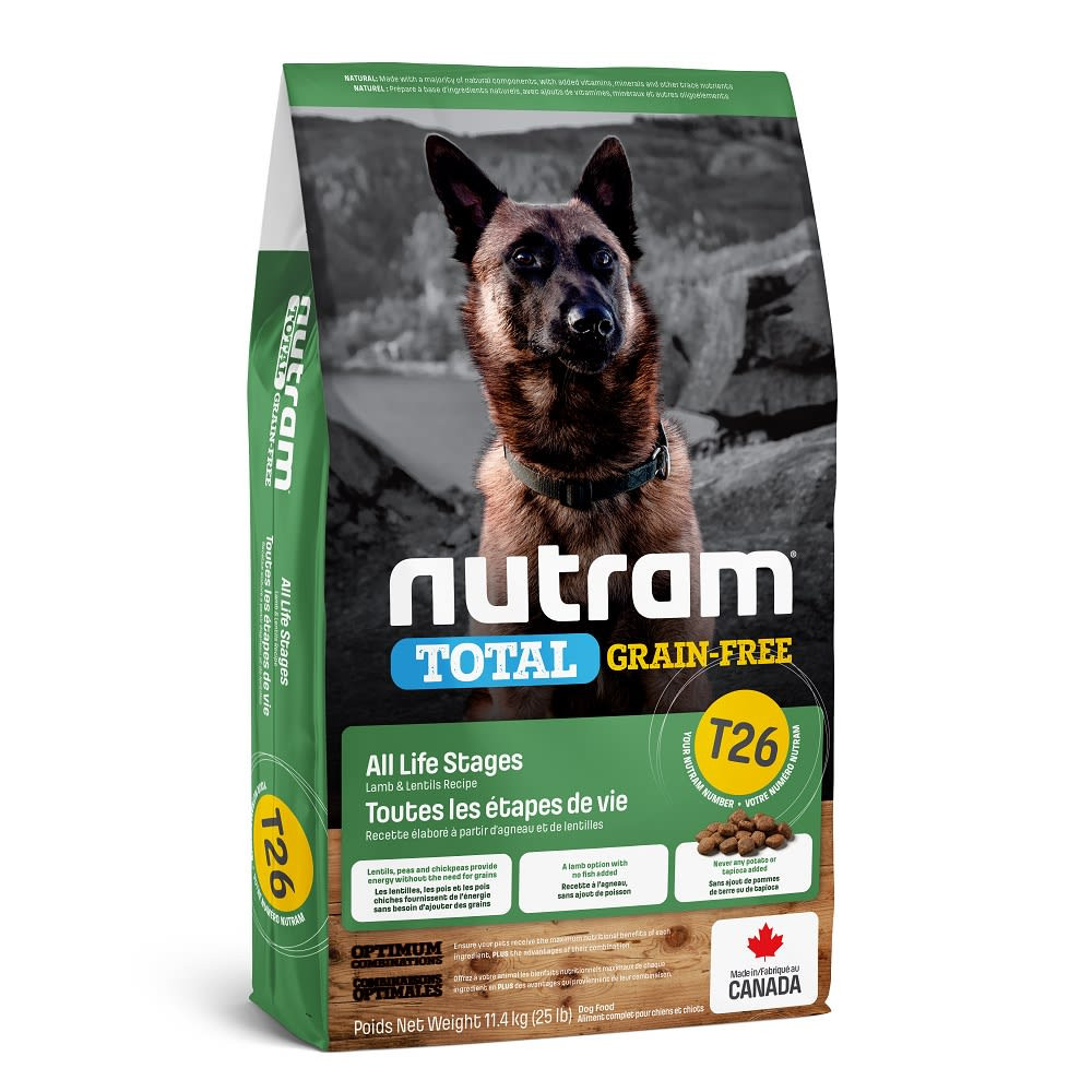 1066.jpg T26 Nutram Total Grain - Free Allergy Lam Dog 11.4 Kg - Imagen 1