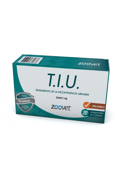 1132.jpg T.I.U. Zoovet - Estriol para perros x 20 comprimidos - Imagen 1