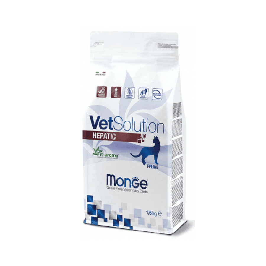 1142.png Monge Vet Solution Feline Hepatic - Imagen 1