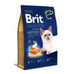 BRIT PREMIUM CAT ADULT SALMON 8 KG