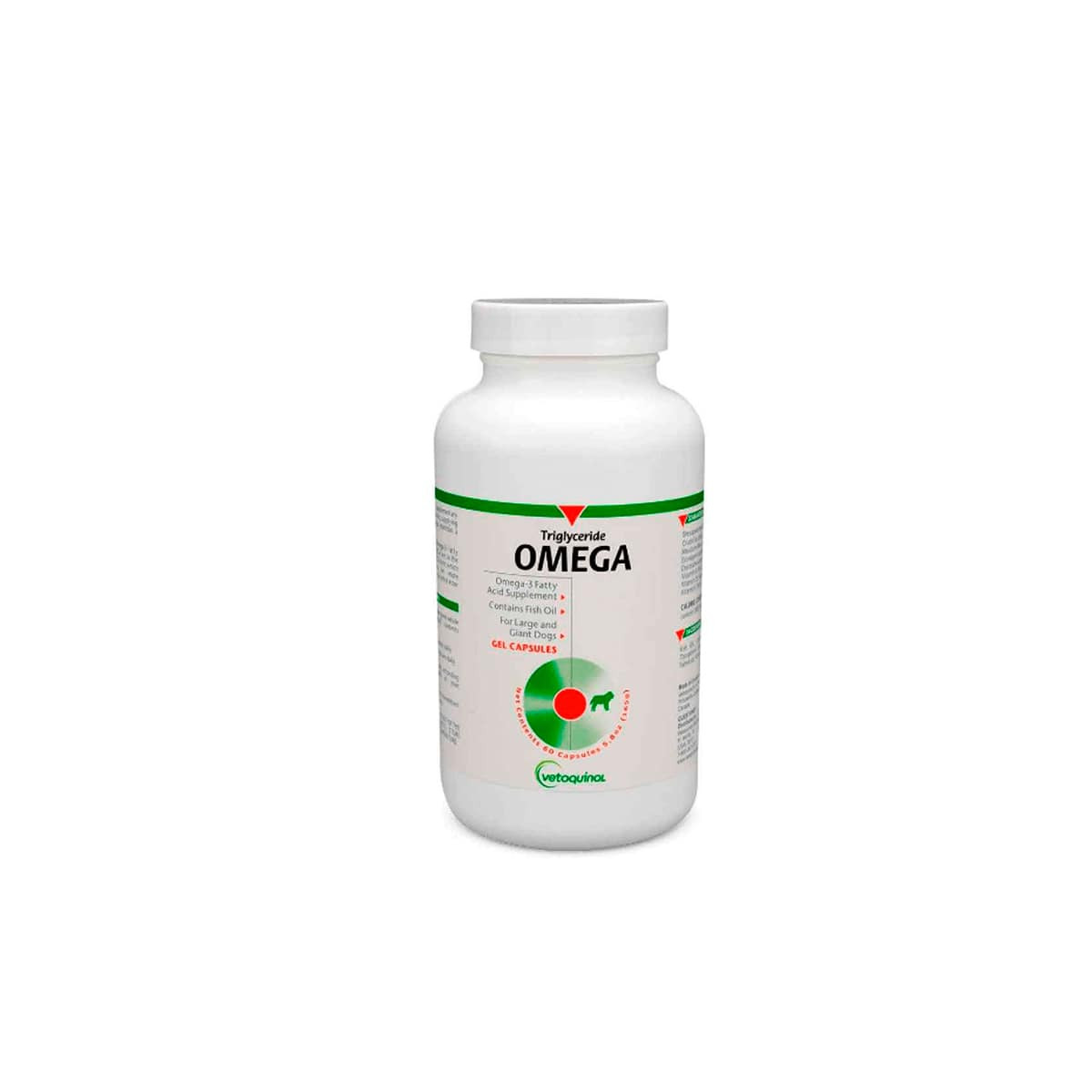 1176.jpg Vetoquinol Triglyceride Omega Large / Frasco por 60 tabletas - Imagen 1