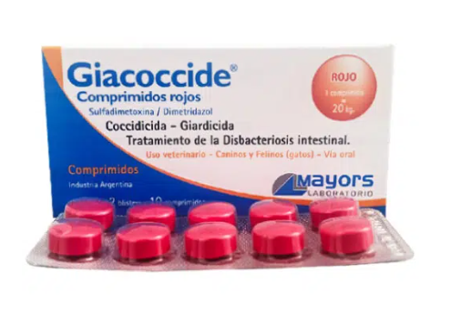 1187.png GIACOCCIDE ROJO 20 comprimidos - Imagen 1