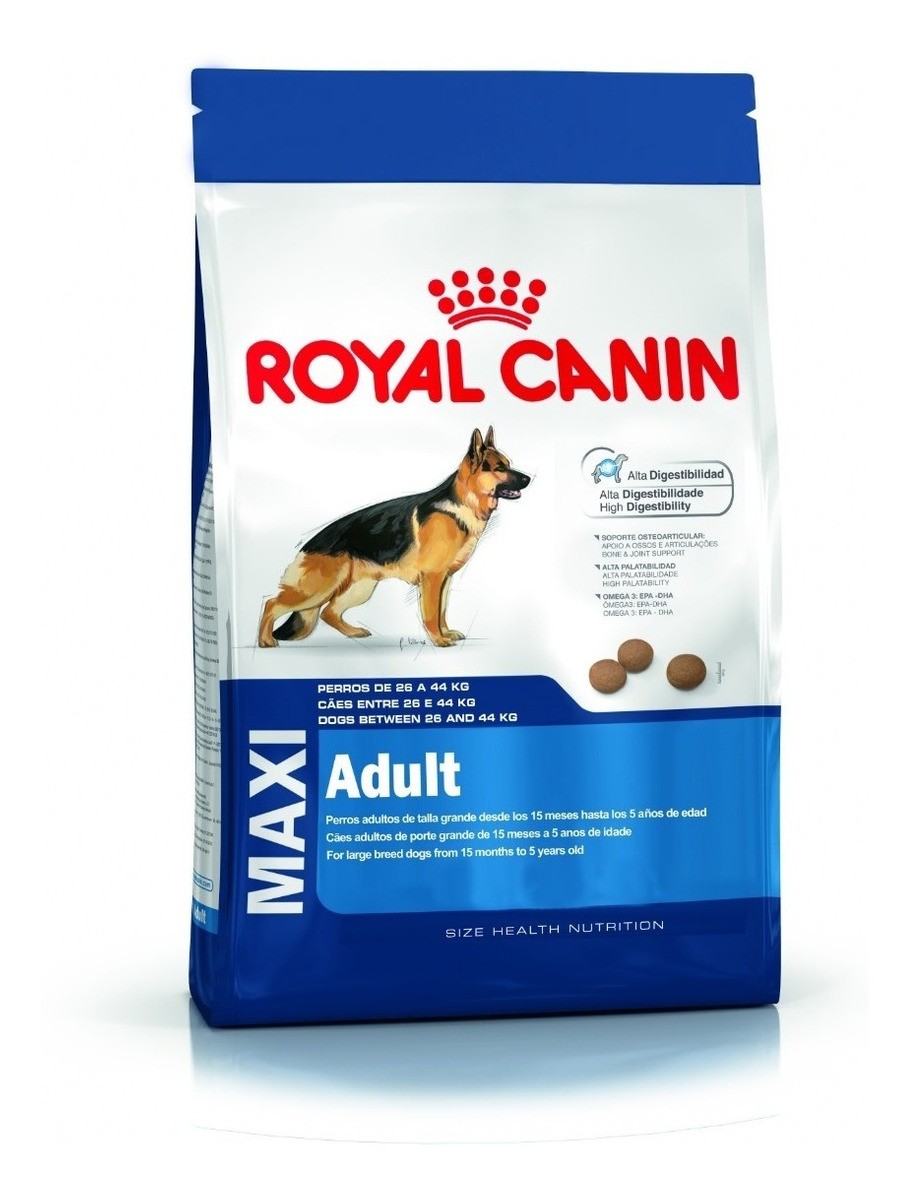 197.jpg ROYAL CANIN MAXI ADULT X 15KG - Imagen 1