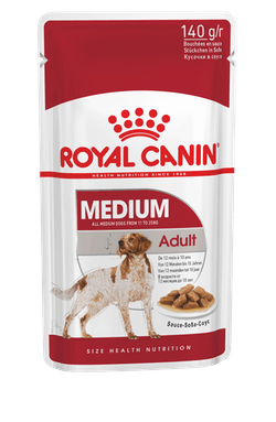 521.png ROYAL CANIN MEDIUM ADULT GRAVY X 140 G - Imagen 1