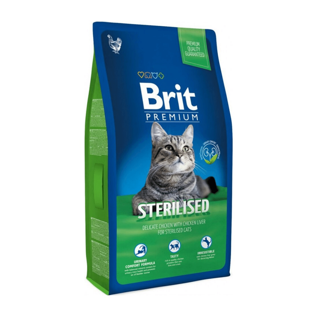 810.png BRIT PREMIUM CAT STERILIZED 8KG - Imagen 1