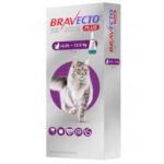 Antipulgas BRAVECTO PLUS 500 mg (6.25 a 12.5 kg) Spot-On Gatos