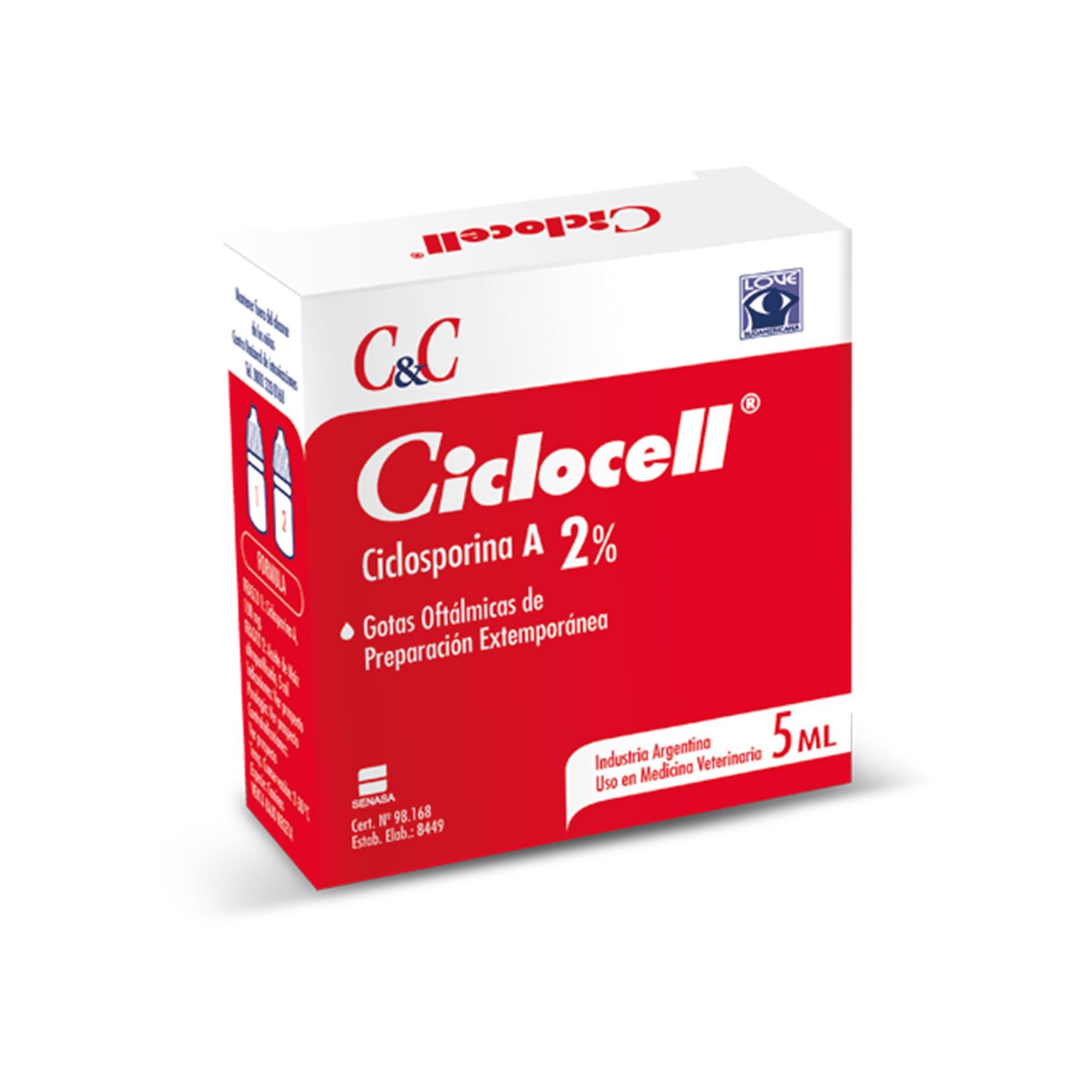 1236.jpg Ciclocell 2% x 5 ml - Imagen 1