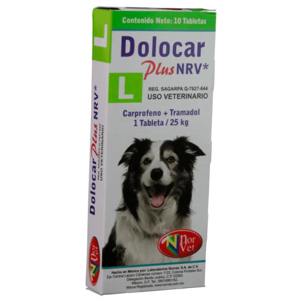 1248.jpg Dolocar Plus NRV L x 10 tabletas - Norvet - Imagen 1