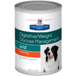 Hills Prescription Diet w/d Canine - Lata 369 gr