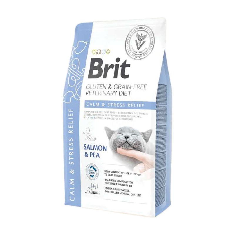 brit-veterinary-diet-c-calm Brit Veterinary Diet Calm & Stress Relief Gato – Alimento Seco - Imagen 1