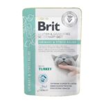 Brit Veterinary Diet Urinary & Stress Relief Gato – Pouch 85 g